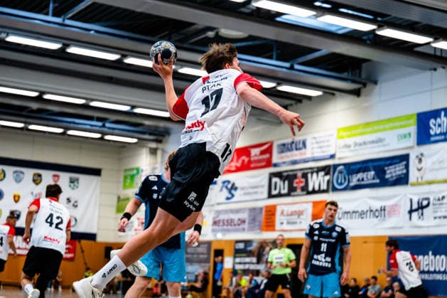 07.08.2026, xdobgx, Handball Heide-Cup 2026, HSV Hamburg - HOJ Elite v.l. Marius Ptak (HoJ Elite, 17) beim Wurf, in action, throwing Schneverdingen