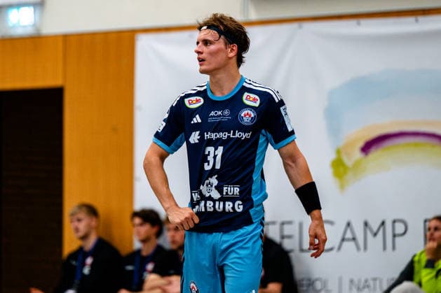 07.08.2026, xdobgx, Handball Heide-Cup 2026, HSV Hamburg - HOJ Elite v.l. Levin Unbehaun (Handball Verein Hamburg, 31) Portrait, Portraet, Einzelbild Schneverdingen