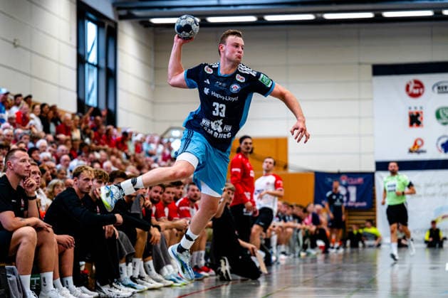 07.08.2026, xdobgx, Handball Heide-Cup 2026, HSV Hamburg - HOJ Elite v.l. Moritz Sauter (Handball Verein Hamburg, 33) beim Wurf, in action, throwing Schneverdingen