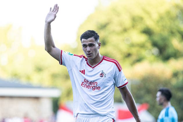 Regionalliga West: Borussia Dortmund II - 1.FC Köln II, 07.08.2026 Emin Kujovic (1. FC Köln U23, 17) Regionalliga West: Borussia Dortmund II - 1.FC Köln II, Rote Erde, Dortmund; 07.08.2026 DFB regulations prohibit any use of photographs as image sequences and or quasi video. Copyright: xBEAUTIFULxSPORTS Buriakovx