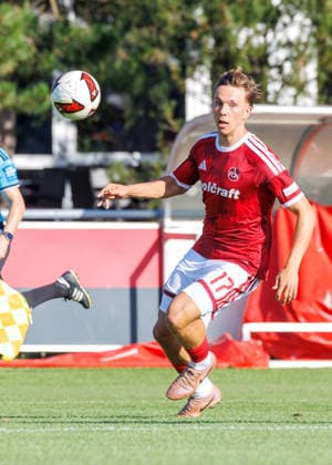 07.08.2026 - Fussball - Saison 2026 2027 - Regionalliga Bayern - 03. Spieltag: 1. FC Nürnberg FCN II ( Club ) - TSV Buchbach - DaMa - xdaxmax - Moritz Wiezorrek (17, 1. FC Nürnberg FCN II )