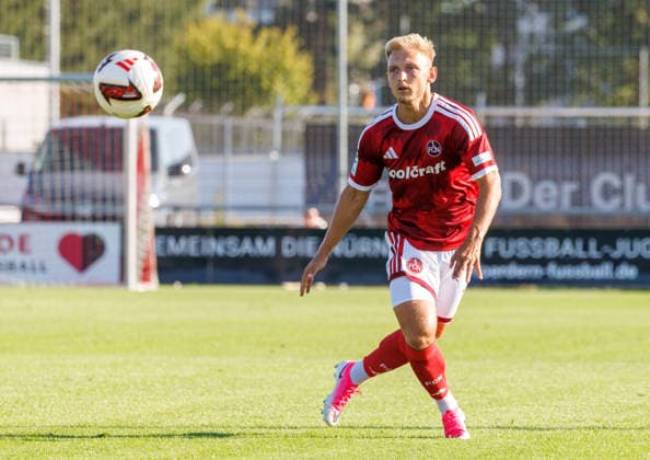 07.08.2026 - Fussball - Saison 2026 2027 - Regionalliga Bayern - 03. Spieltag: 1. FC Nürnberg FCN II ( Club ) - TSV Buchbach - DaMa - xdaxmax - Benedikt Kirsch (10, 1. FC Nürnberg FCN II )