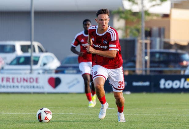 07.08.2026 - Fussball - Saison 2026 2027 - Regionalliga Bayern - 03. Spieltag: 1. FC Nürnberg FCN II ( Club ) - TSV Buchbach - DaMa - xdaxmax - Joel Skowronek (39, 1. FC Nürnberg FCN II )