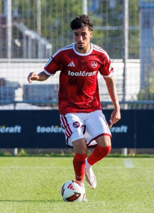 07.08.2026 - Fussball - Saison 2026 2027 - Regionalliga Bayern - 03. Spieltag: 1. FC Nürnberg FCN II ( Club ) - TSV Buchbach - DaMa - xdaxmax - Nizar Üstel Uestel (21, 1. FC Nürnberg FCN II )
