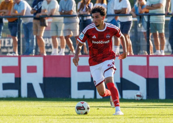 07.08.2026 - Fussball - Saison 2026 2027 - Regionalliga Bayern - 03. Spieltag: 1. FC Nürnberg FCN II ( Club ) - TSV Buchbach - DaMa - xdaxmax - Nizar Üstel Uestel (21, 1. FC Nürnberg FCN II )