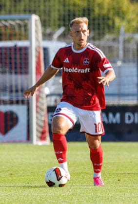 07.08.2026 - Fussball - Saison 2026 2027 - Regionalliga Bayern - 03. Spieltag: 1. FC Nürnberg FCN II ( Club ) - TSV Buchbach - DaMa - xdaxmax - Benedikt Kirsch (10, 1. FC Nürnberg FCN II )