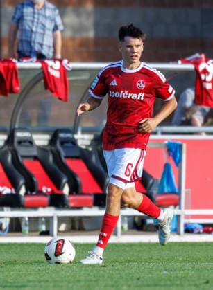 07.08.2026 - Fussball - Saison 2026 2027 - Regionalliga Bayern - 03. Spieltag: 1. FC Nürnberg FCN II ( Club ) - TSV Buchbach - DaMa - xdaxmax - Pascal Fuchs (6, 1. FC Nürnberg FCN II )