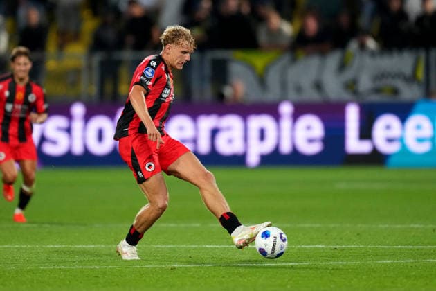 Eredivisie: SC Cambuur v Excelsior Rotterdam Leeuwarden - Daniel van Vianen of Excelsior Rotterdam during the first competition round of the 2026 2027 Eredivisie season. The match is set between SC Cambuur and Excelsior Rotterdam at Kooi Stadion on 7 August 2026 in Leeuwarden, The Netherlands. (Hero Images Yannick Verhoeven) Copyright: xYannickxVerhoevenx