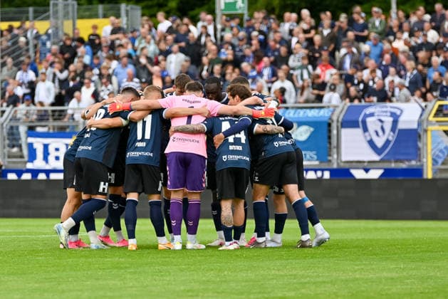 Teamkreis VfB Oldenburg VfB Oldenburg vs. SV Drochtersen Assel, Fussball, Regionalliga Nord, 2. Spieltag, Saison 2026 2027, 07.08.2026, VfB Oldenburg vs. SV Drochtersen Assel, Fussball, Regionalliga Nord, 2. Spieltag, Saison 2026 2027, 07.08.2026 Oldenburg Copyright: xEibner-Pressefoto RobertxGertzenx EP_RGN