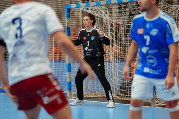 Testspielt: Dessau-Roßlauer HV 06 - PGE Wybrzeze Gdansk Janik Patzwaldt (Dessau-Roßlauer HV 06, 1) am 07.08.2026 in der Anhalt-Arena, Dessau-Roßlau (Sachsen-Anhalt) Dessau-Roßlau Anhalt-Arena Sachsen-Anhalt Deutschland