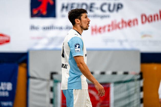 07.08.2026, xdobgx, Handball Heide-Cup 2026, VFL Gummersbach - Provence Aix v.l. Alex Dujshebaev (VfL Gummersbach, 10) Portrait, Portraet, Einzelbild Schneverdingen