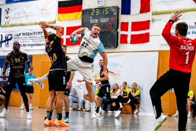 07.08.2026, xdobgx, Handball Heide-Cup 2026, VFL Gummersbach - Provence Aix v.l. Kristjan HorÅ¾en (VfL Gummersbach, 27) beim Wurf, in action, throwing Schneverdingen