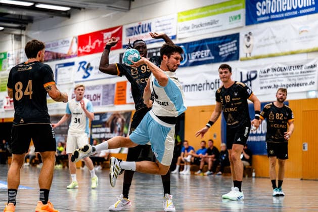 07.08.2026, xdobgx, Handball Heide-Cup 2026, VFL Gummersbach - Provence Aix v.l. Alex Dujshebaev (VfL Gummersbach, 10) beim Wurf, in action, throwing Schneverdingen