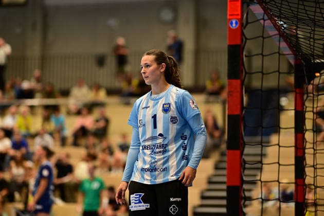 Handball I Frauen I Saison 2026-2027 I Testspiel I Buxtehuder SV - VfL Oldenburg I 07.08.2026 Nikki van der Vorst (1, Buxtehuder Sportverein) Buxtehude Halle Nord (Neu) Niedersachsen Deutschland Copyright: xLobeca FelixxWeißbergx