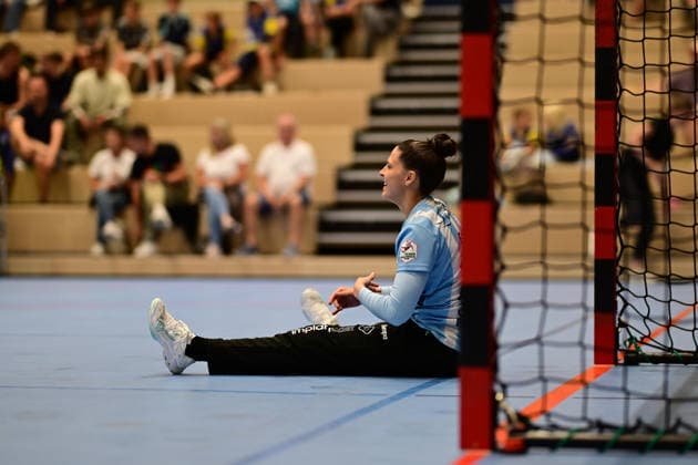 Handball I Frauen I Saison 2026-2027 I Testspiel I Buxtehuder SV - VfL Oldenburg I 07.08.2026 Sophie Fasold (24, Buxtehuder Sportverein) Buxtehude Halle Nord (Neu) Niedersachsen Deutschland Copyright: xLobeca FelixxWeißbergx