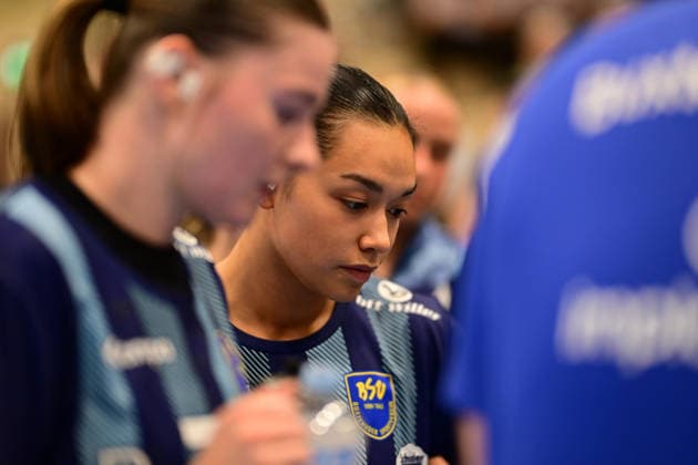 Handball I Frauen I Saison 2026-2027 I Testspiel I Buxtehuder SV - VfL Oldenburg I 07.08.2026 Christin Kaufmann (26, Buxtehuder Sportverein) Buxtehude Halle Nord (Neu) Niedersachsen Deutschland Copyright: xLobeca FelixxWeißbergx