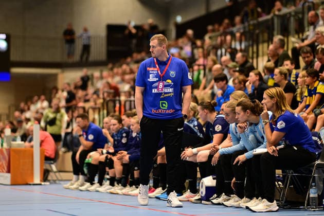 Handball I Frauen I Saison 2026-2027 I Testspiel I Buxtehuder SV - VfL Oldenburg I 07.08.2026 Jonas Schlender (Buxtehuder Sportverein) Buxtehude Halle Nord (Neu) Niedersachsen Deutschland Copyright: xLobeca FelixxWeißbergx