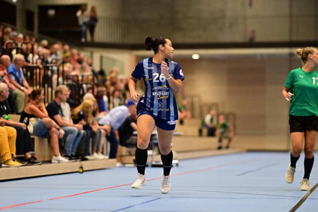 Handball I Frauen I Saison 2026-2027 I Testspiel I Buxtehuder SV - VfL Oldenburg I 07.08.2026 Christin Kaufmann (26, Buxtehuder Sportverein) Buxtehude Halle Nord (Neu) Niedersachsen Deutschland Copyright: xLobeca FelixxWeißbergx