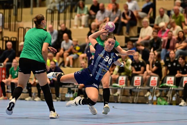 Handball I Frauen I Saison 2026-2027 I Testspiel I Buxtehuder SV - VfL Oldenburg I 07.08.2026 Fleur Schouten (30, Buxtehuder Sportverein) Buxtehude Halle Nord (Neu) Niedersachsen Deutschland Copyright: xLobeca FelixxWeißbergx
