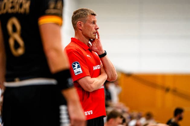 07.08.2026, xdobgx, Handball Heide-Cup 2026, VFL Gummersbach - Provence Aix v.l. GuÃ°jon Valur SigurÃ°sson (VfL Gummersbach, Trainer) Portrait, Portraet, Einzelbild Schneverdingen
