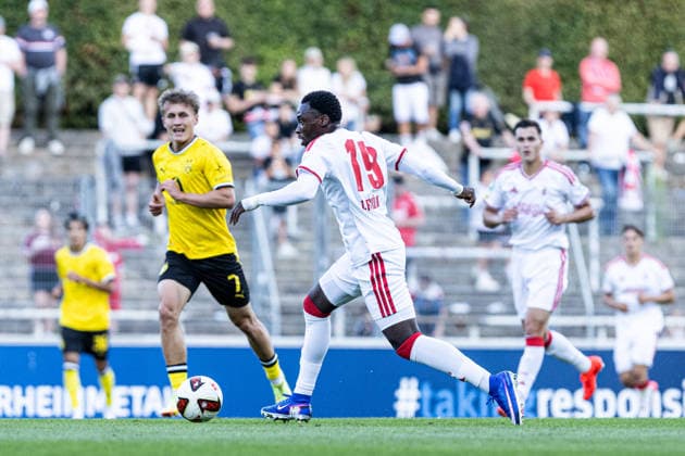 Regionalliga West: Borussia Dortmund II - 1.FC Köln II, 07.08.2026 Safyan Toure (1. FC Köln U23, 19) Regionalliga West: Borussia Dortmund II - 1.FC Köln II, Rote Erde, Dortmund; 07.08.2026 DFB regulations prohibit any use of photographs as image sequences and or quasi video. Copyright: xBEAUTIFULxSPORTS Buriakovx