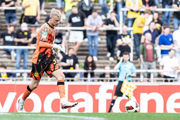 Regionalliga West: Borussia Dortmund II - 1.FC Köln II, 07.08.2026 Aaron Held (Borussia Dortmund U23, 33) Regionalliga West: Borussia Dortmund II - 1.FC Köln II, Rote Erde, Dortmund; 07.08.2026 DFB regulations prohibit any use of photographs as image sequences and or quasi video. Copyright: xBEAUTIFULxSPORTS Buriakovx