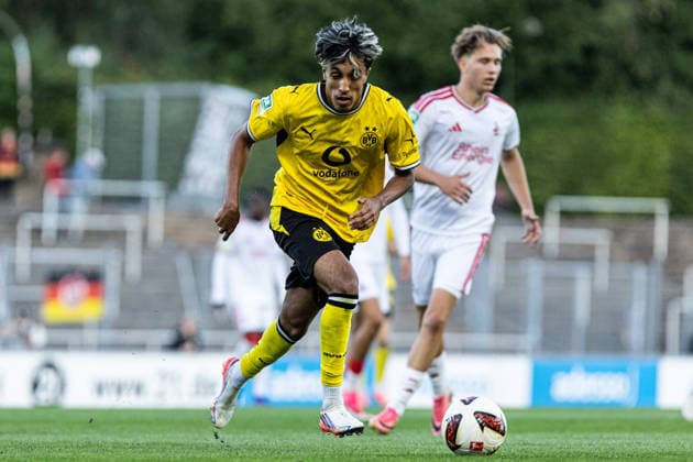 Regionalliga West: Borussia Dortmund II - 1.FC Köln II, 07.08.2026 Fadi Zargelain (Borussia Dortmund U23, 36) Regionalliga West: Borussia Dortmund II - 1.FC Köln II, Rote Erde, Dortmund; 07.08.2026 DFB regulations prohibit any use of photographs as image sequences and or quasi video. Copyright: xBEAUTIFULxSPORTS Buriakovx