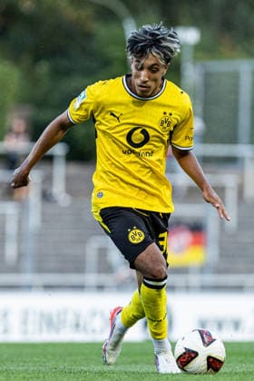 Regionalliga West: Borussia Dortmund II - 1.FC Köln II, 07.08.2026 Fadi Zargelain (Borussia Dortmund U23, 36) Regionalliga West: Borussia Dortmund II - 1.FC Köln II, Rote Erde, Dortmund; 07.08.2026 DFB regulations prohibit any use of photographs as image sequences and or quasi video. Copyright: xBEAUTIFULxSPORTS Buriakovx