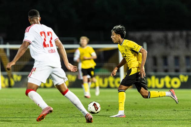 Regionalliga West: Borussia Dortmund II - 1.FC Köln II, 07.08.2026 Fadi Zargelain (Borussia Dortmund U23, 36) Regionalliga West: Borussia Dortmund II - 1.FC Köln II, Rote Erde, Dortmund; 07.08.2026 DFB regulations prohibit any use of photographs as image sequences and or quasi video. Copyright: xBEAUTIFULxSPORTS Buriakovx