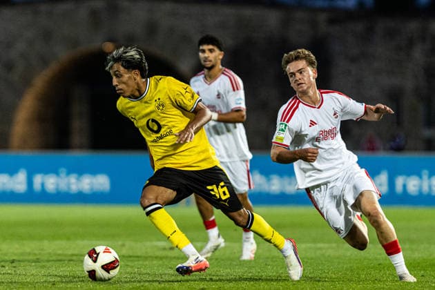 Regionalliga West: Borussia Dortmund II - 1.FC Köln II, 07.08.2026 Fadi Zargelain (Borussia Dortmund U23, 36) Regionalliga West: Borussia Dortmund II - 1.FC Köln II, Rote Erde, Dortmund; 07.08.2026 DFB regulations prohibit any use of photographs as image sequences and or quasi video. Copyright: xBEAUTIFULxSPORTS Buriakovx