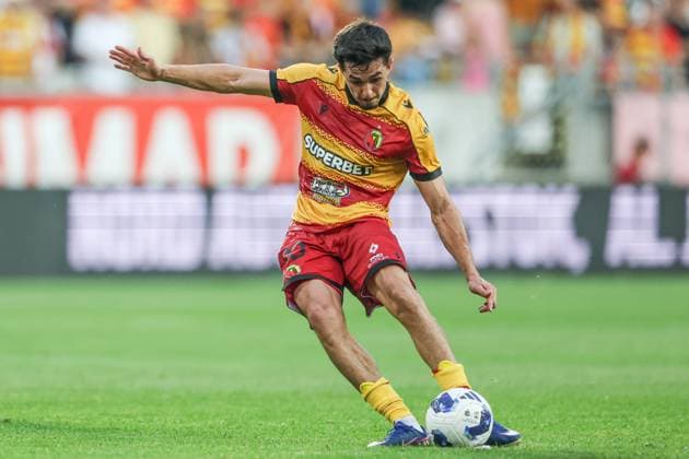 UEFA Europa League 2026 2027 match Jagiellonia Bialystok and Rangers FC in Bialystok, Poland - 06 Aug 2026 Guilherme Manuel Serano Montoia of Jagiellonia Bialystok seen in action during the UEFA Europa League 2026 2027 match between Jagiellonia Bialystok and Rangers FC at Chorten Arena (Bialystok). Final score; Jagiellonia Bialystok 2:1 Rangers FC. UEFA Europa League 2026 2027 match between Jagiellonia Bialystok and Rangers FC Bialystok Poland Copyright: xGrzegorzxWajdax xSOPAxImagesx Grzegorz-Wajda-1441223