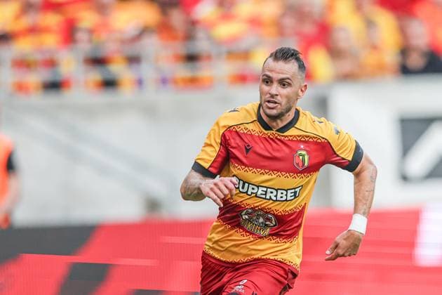 UEFA Europa League 2026 2027 match Jagiellonia Bialystok and Rangers FC in Bialystok, Poland - 06 Aug 2026 Jesus Imaz of Jagiellonia Bialystok seen during the UEFA Europa League 2026 2027 match between Jagiellonia Bialystok and Rangers FC at Chorten Arena (Bialystok). Final score; Jagiellonia Bialystok 2:1 Rangers FC. UEFA Europa League 2026 2027 match between Jagiellonia Bialystok and Rangers FC Bialystok Poland Copyright: xGrzegorzxWajdax xSOPAxImagesx Grzegorz-Wajda-1441228