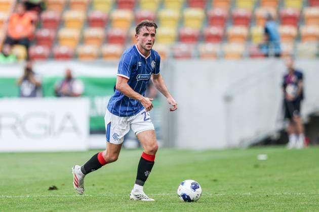 UEFA Europa League 2026 2027 match Jagiellonia Bialystok and Rangers FC in Bialystok, Poland - 06 Aug 2026 Tuur Rommens of Rangers FC seen in action during the UEFA Europa League 2026 2027 match between Jagiellonia Bialystok and Rangers FC at Chorten Arena (Bialystok). Final score; Jagiellonia Bialystok 2:1 Rangers FC. UEFA Europa League 2026 2027 match between Jagiellonia Bialystok and Rangers FC Bialystok Poland Copyright: xGrzegorzxWajdax xSOPAxImagesx Grzegorz-Wajda-1441235