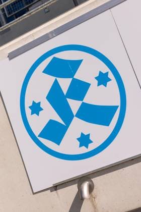 SV Stuttgarter Kickers vs. SSV Ulm 1846 Fußball, Fussball, Regionalliga, 1. Spieltag, GAZI-Stadion auf der Waldau Stuttgart 07.08.26 Logo SV Stuttgarter Kickers SV Stuttgarter Kickers vs. SSV Ulm 1846 Fußball, Fussball, Regionalliga, 1. Spieltag, GAZI-Stadion auf der Waldau Stuttgart 07.08.26 Foto: Lucca Fundel Stuttgart GAZI-Stadion auf der Waldau Baden-Württemberg Deutschland
