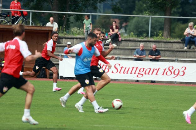 07.08.26 VfB Stuttgart Trainingslager Grassau Chiemsee 2026 Deutschland, Grassau, 07.08.2026, Fussball, Bundesliga, Saison 2026 2027, VfB Stuttgart, Trainingslager Grassau Chiemsee 2026: .