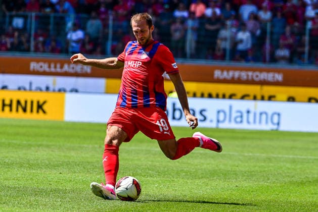 08.08.2026, GER, Fußball, Herren, 2. Bundesliga, 1. FC Heidenheim vs VfL Osnabrück Jonas Föhrenbach (Heidenheim, 19) Heidenheim Voith-Arena Baden-Württemberg Deutschland Copyright: xNordphotox xHafnerx