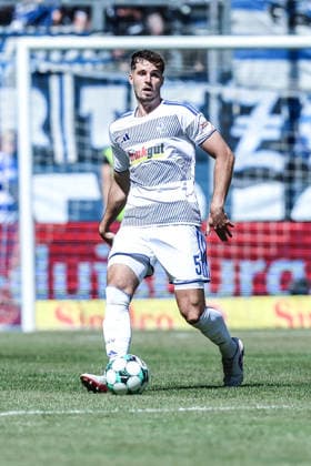 Fussball, 3.Liga Saison 2026 2027 1.Spieltag MSV Duisburg - SV Meppen 08.08.2026, schauinsland-reisen-arena Tobias Fleckstein (MSV Duisburg, 5) Duisburg schauinsland-reisen-arena Nordrhein-Westfalen Deutschland