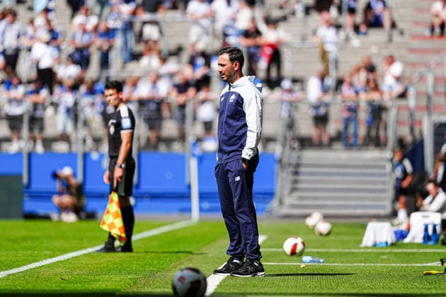Davide Ancelotti (OSC Lille, Trainer) GER, Hamburger SV vs. OSC Lille, Fußball, Testspiel, Saison 2026 2027, 08.08.2026 GER, Hamburger SV vs. OSC Lille, Fußball, Testspiel, Saison 2026 2027, 08.08.2026 Hamburg Copyright: xEibner-Pressefoto MarcelxvonxFehrnx EP_MFN