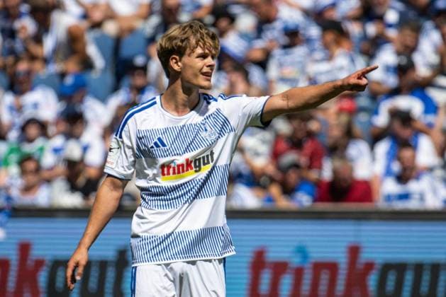 3.Liga MSV Duisburg - SV Meppen ** NUR FÜR REDAKTIONELLE ZWECKE ** EDITORIAL USE ONLY **<p>Fußball 3.Liga MSV Duisburg - SV Meppen am 08.08.26 in der Schauinsland-Reisen Arena in Duisburg Jakob Bookjans( Duisburg ) Duisburg Copyright: JakobxKlos