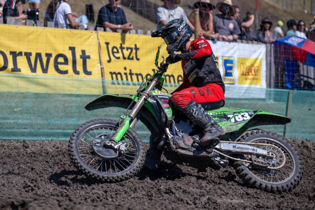 Leo Paukovic (GER). xettx, Deutschland, Gaildorf, 08.08.2026, Int. 61. Gaildorfer ADAC Motocross, 2026, Motocross, MX Masters, Last Chance Rennen, Auf der Wacht