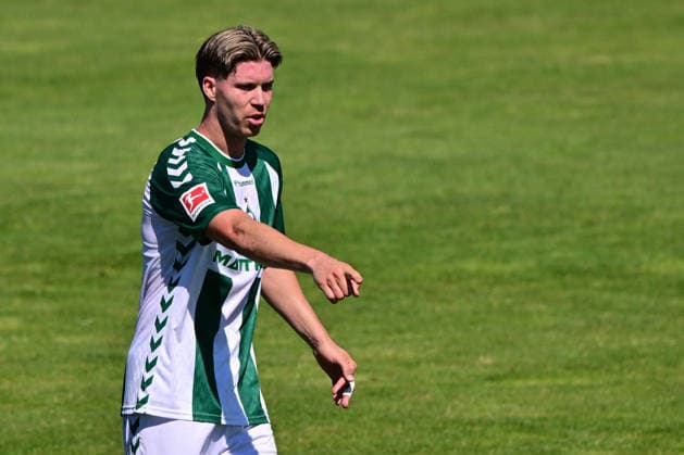 08.08.2026, GER, Freundschaftsspiel SV Werder Bremen vs Paderborn Fussball, Saison 2026 2027), 1.FBL Cedric Itten (Werder Bremen 26); Oythe Stadion am Oyther Berg Niedersachsen Deutschland Copyright: xnordphotoxGmbHx xKFOTOx
