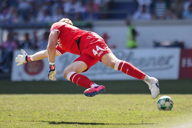 2026.08.08, xkwix, Fußball, 3. Liga, MSV Duisburg - SV Meppen, Schauinsland-Reisen-Arena, 1.Spieltag, Saison 2026 2027: Julius Puent (SV Meppen 44) chancenlos beim Tor durch Conor Noß (MSV Duisburg 14) zum 3:0 DFB regulations prohibit any use of photographs as image sequences and or quasi-video. Photo: xKamilxWilkowskixPressefotoKochx Nordrhein-Westfalen Deutschland