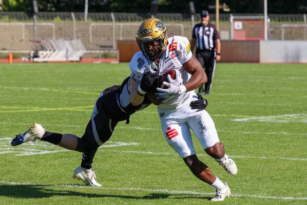 2026_08_08, Berlin Rebels vs Dresden Monarchs, GFL, Mommsenstadion, Berlin Tofunmi Lala (Dresden Monarchs, 08)