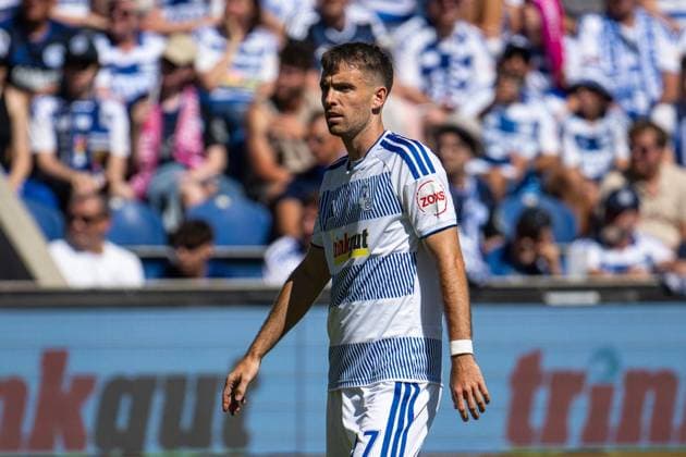 3.Liga MSV Duisburg - SV Meppen ** NUR FÜR REDAKTIONELLE ZWECKE ** EDITORIAL USE ONLY **<p>Fußball 3.Liga MSV Duisburg - SV Meppen am 08.08.26 in der Schauinsland-Reisen Arena in Duisburg Max Besuschkow( Duisburg ) Duisburg Copyright: JakobxKlos