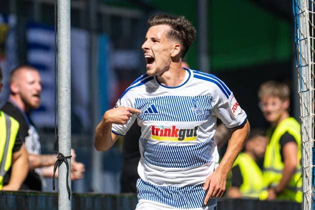 3.Liga MSV Duisburg - SV Meppen ** NUR FÜR REDAKTIONELLE ZWECKE ** EDITORIAL USE ONLY **<p>Fußball 3.Liga MSV Duisburg - SV Meppen am 08.08.26 in der Schauinsland-Reisen Arena in Duisburg Conor Noß ( Duisburg ) Duisburg Copyright: JakobxKlos