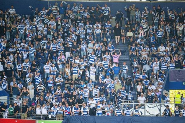 3.Liga MSV Duisburg - SV Meppen ** NUR FÜR REDAKTIONELLE ZWECKE ** EDITORIAL USE ONLY **<p>Fußball 3.Liga MSV Duisburg - SV Meppen am 08.08.26 in der Schauinsland-Reisen Arena in Duisburg Fans vom MSV Duisburg Duisburg Copyright: JakobxKlos