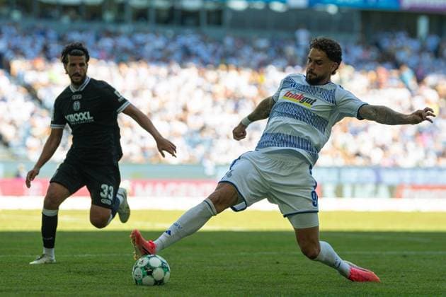 3.Liga MSV Duisburg - SV Meppen ** NUR FÜR REDAKTIONELLE ZWECKE ** EDITORIAL USE ONLY **<p>Fußball 3.Liga MSV Duisburg - SV Meppen am 08.08.26 in der Schauinsland-Reisen Arena in Duisburg Lex Tyger Lobinger Duisburg ) Duisburg Copyright: JakobxKlos