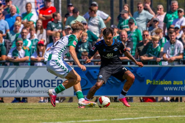 Testspiel: Werder Bremen vs. SC Paderborn 07, 08.08.2026 Testspiel: Werder Bremen vs. SC Paderborn 07 am 08.08.2026 in Vechta (Stadion Oyther Berg), Germany, Copyright: xBEAUTIFULxSPORTS Neddermannx