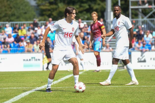 Fußball I Herren I Saison 2026-2027 I Regionalliga Nord I 2. Spieltag I SC Weiche Flensburg 08 - Eimsbütteler TV I 08.08.2026 Tom Leon Politz (77, Eimsbütteler TV) Copyright: xLobeca JanxKirschnerx