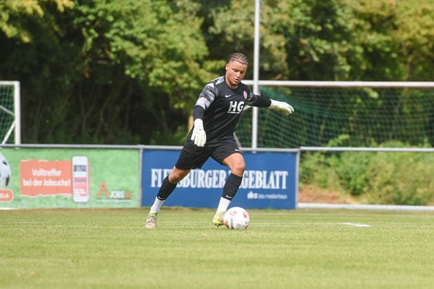 Fußball I Herren I Saison 2026-2027 I Regionalliga Nord I 2. Spieltag I SC Weiche Flensburg 08 - Eimsbütteler TV I 08.08.2026 Max Wendt (1, Eimsbütteler TV) Copyright: xLobeca JanxKirschnerx